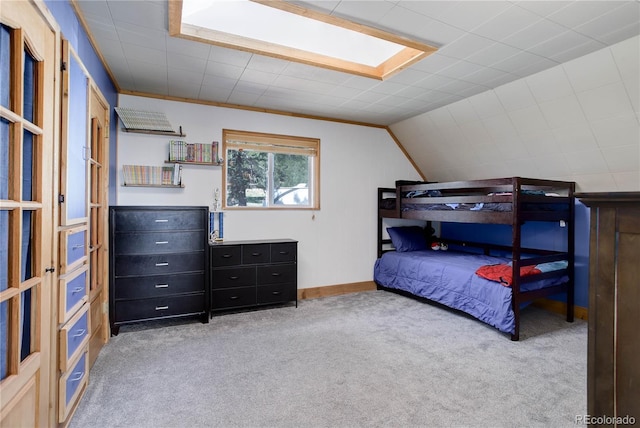 952 Burland Dr, Bailey, CO 80421 - carpeted bedroom featuring lofted ceiling