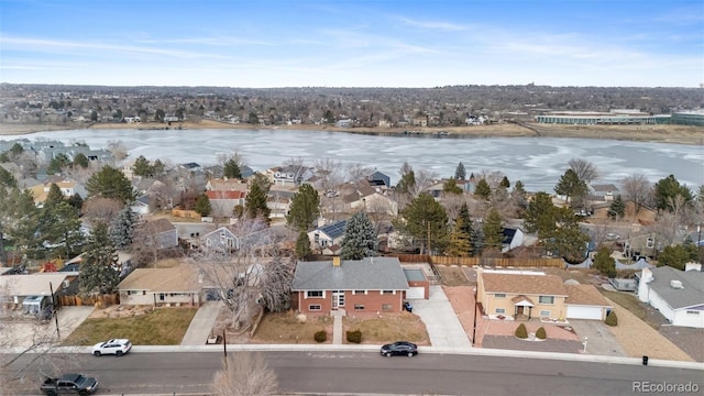 4731 W 66th Ave, Arvada, CO 80003 - aerial perspective of suburban area featuring a nearby body of water