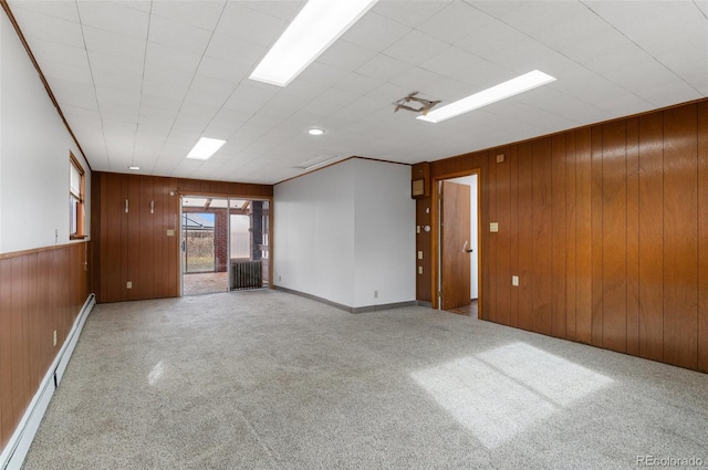 4731 W 66th Ave, Arvada, CO 80003 - spare room featuring wooden walls and carpet