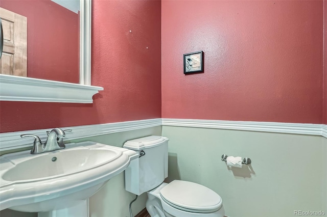 20596 E Shefield Ct, Parker, CO 80138 - bathroom with a sink and toilet