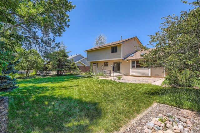 20596 E Shefield Ct, Parker, CO 80138 - back of property