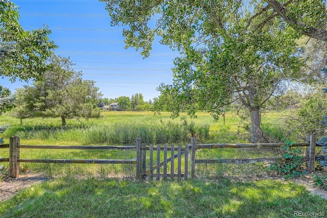 20596 E Shefield Ct, Parker, CO 80138 - view of yard with a view of countryside