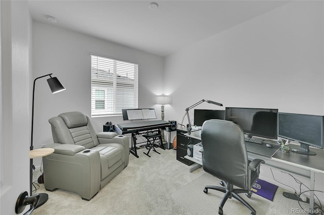 4612 S Wenatchee St Unit A, Aurora, CO 80015 - home office with carpet flooring