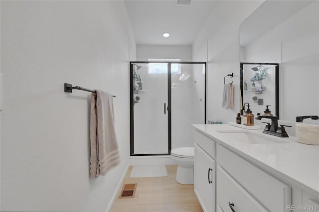 4612 S Wenatchee St Unit A, Aurora, CO 80015 - full bathroom with vanity and a shower stall