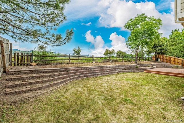 6005 S Vivian St, Littleton, CO 80127 - fenced backyard with a deck