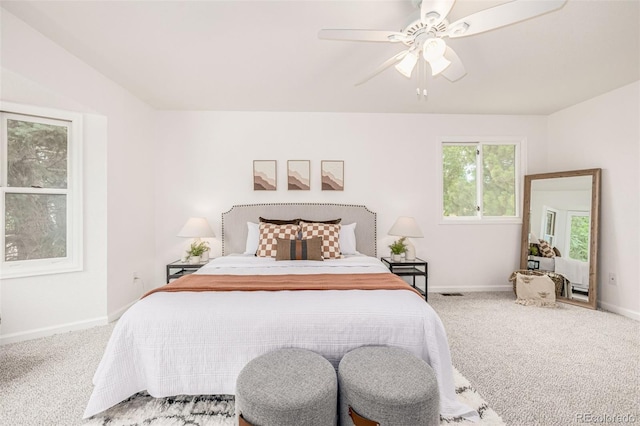 6005 S Vivian St, Littleton, CO 80127 - carpeted bedroom featuring baseboards and ceiling fan