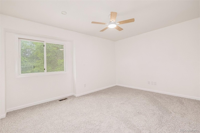 6005 S Vivian St, Littleton, CO 80127 - spare room featuring carpet floors and a ceiling fan