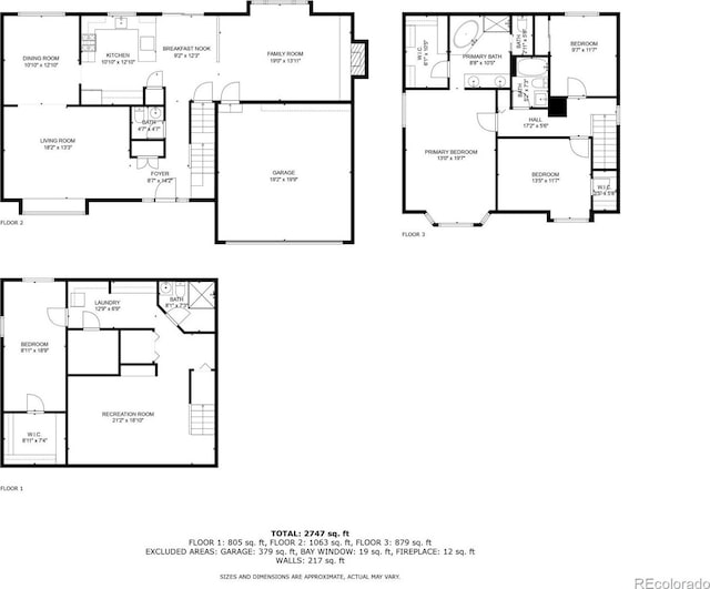 6005 S Vivian St, Littleton, CO 80127 - view of home floor plan