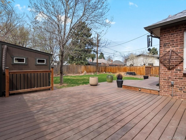 2535 Leyden St, Denver, CO 80207 - view of wooden deck