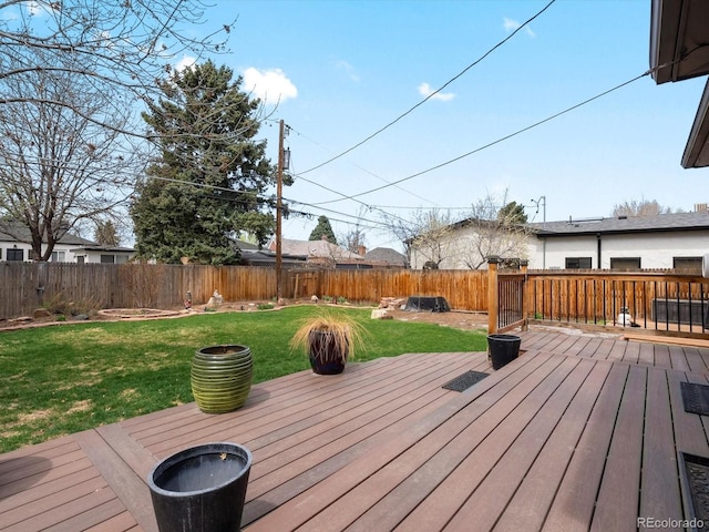 2535 Leyden St, Denver, CO 80207 - view of wooden deck