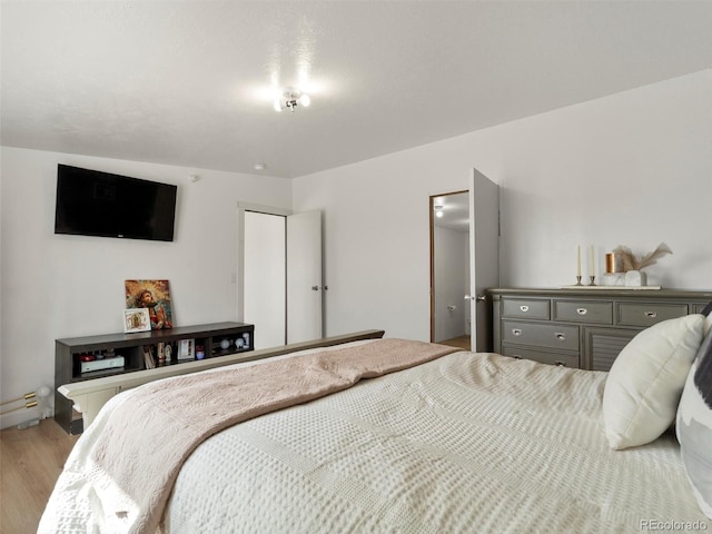 69501 E 72nd Ave, Byers, CO 80103 - bedroom with wood finished floors