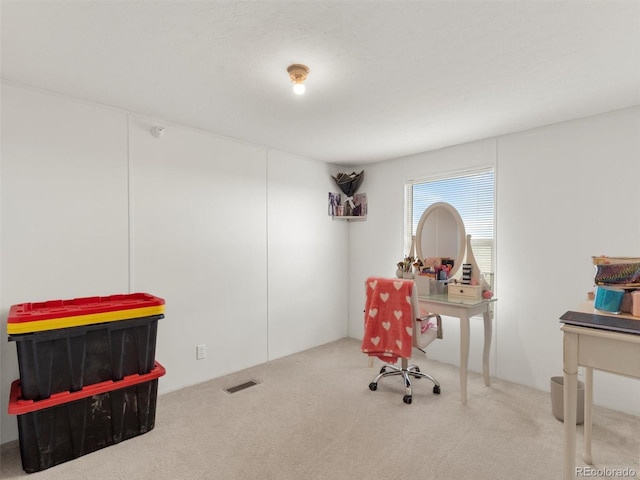 69501 E 72nd Ave, Byers, CO 80103 - recreation room featuring carpet floors and an office area