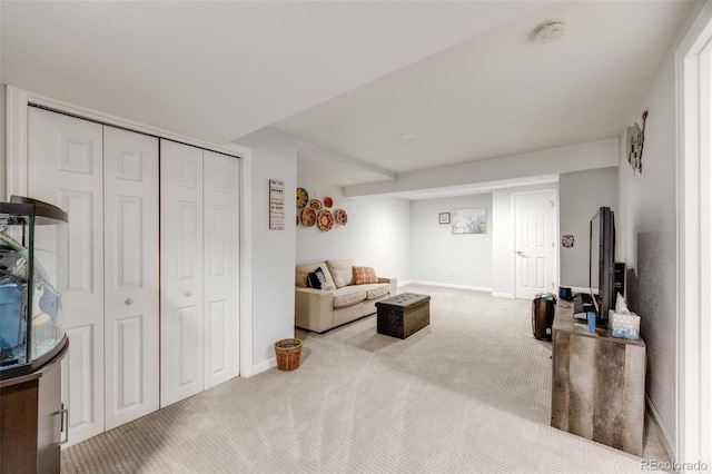 1236 Sequerra St, Broomfield, CO 80020 - living room featuring carpet floors and baseboards