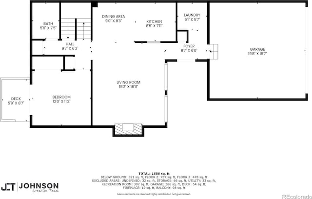 1236 Sequerra St, Broomfield, CO 80020 - view of floor plan / room layout