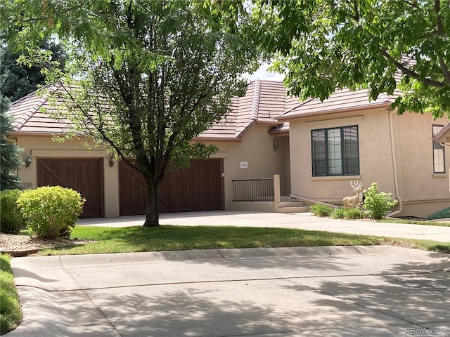 view of ranch-style home