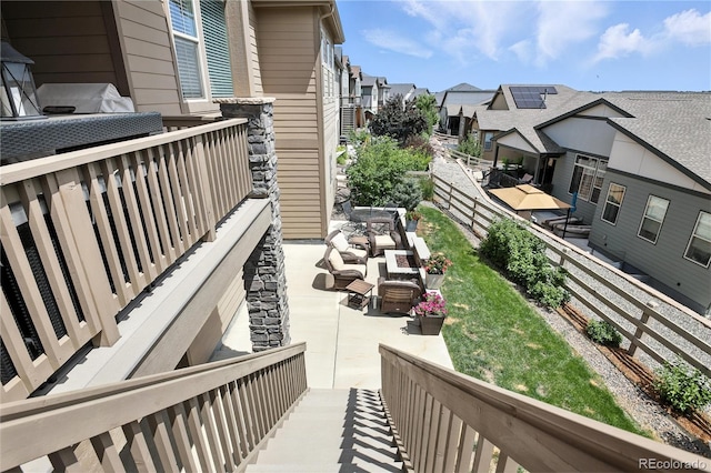 9538 Bear River St, Littleton, CO 80125 - balcony with a residential view