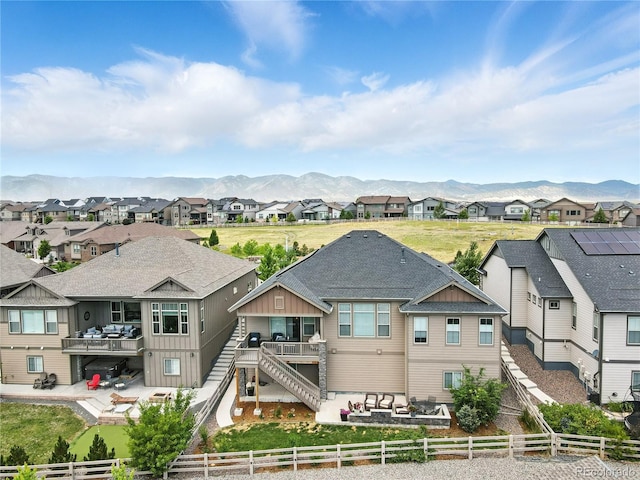 9538 Bear River St, Littleton, CO 80125 - aerial perspective of suburban area with a mountainous background