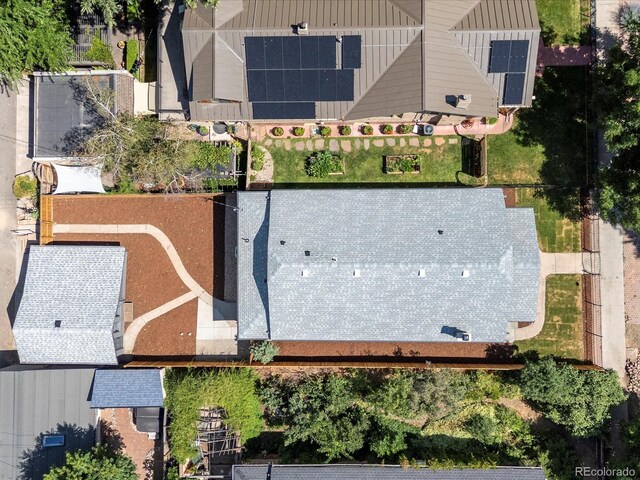 883 S Downing St, Denver, CO 80209 - aerial view of property and surrounding area