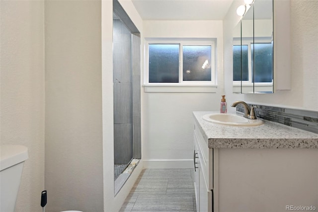 3340 Afternoon Cir, Colorado Springs, CO 80910 - full bath featuring vanity and a shower stall