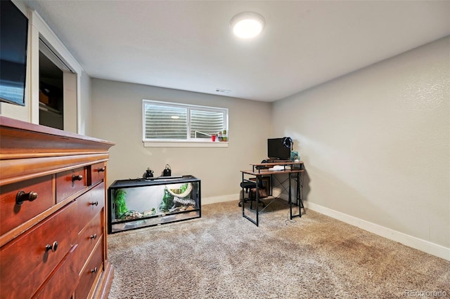3340 Afternoon Cir, Colorado Springs, CO 80910 - office with carpet floors and baseboards