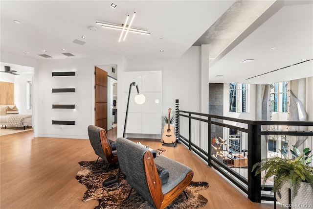1610 Little Raven St Unit Ph6, Denver, CO 80202 - workout room with light wood-style flooring