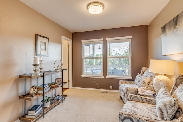 14915 Gleneagle Dr, Colorado Springs, CO 80921 - sitting room featuring carpet and baseboards