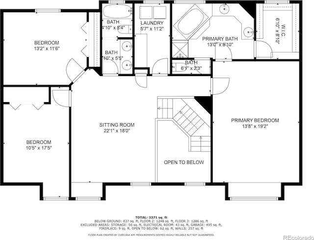 14915 Gleneagle Dr, Colorado Springs, CO 80921 - property floor plan