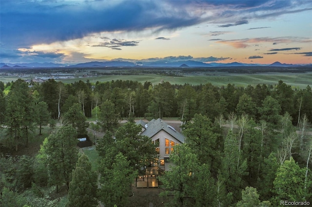 2100 Elk Rdg, Divide, CO 80814 - view of mountain backdrop with a heavily wooded area