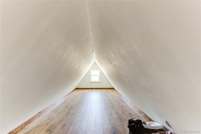 47 Wykagyl Cir, Westcliffe, CO 81252 - bonus room featuring light wood-style floors and vaulted ceiling
