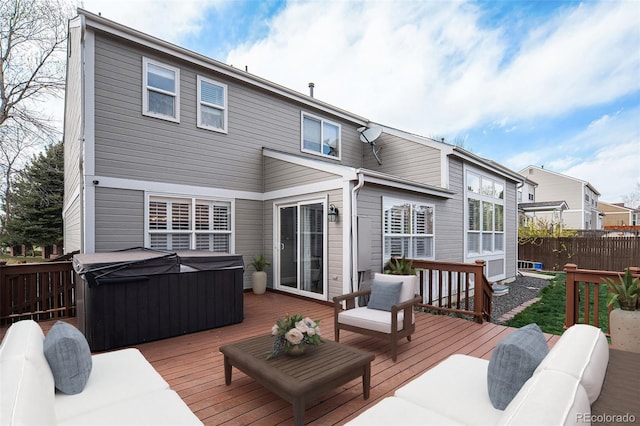13340 Saint Paul St, Thornton, CO 80241 - deck with a hot tub