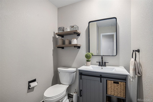 13340 Saint Paul St, Thornton, CO 80241 - bathroom featuring vanity and a textured wall