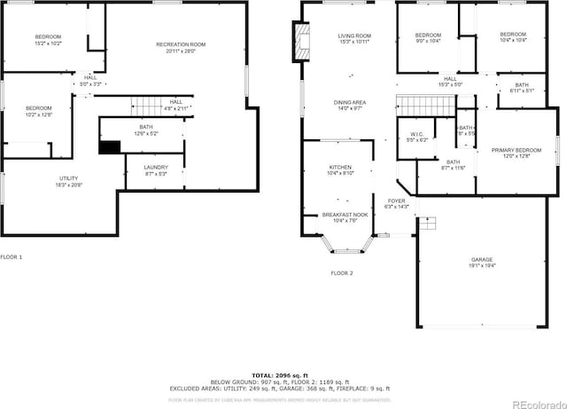 6760 Oakwood Blvd, Colorado Springs, CO 80923 - property floor plan