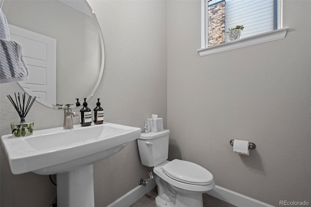 bathroom with toilet