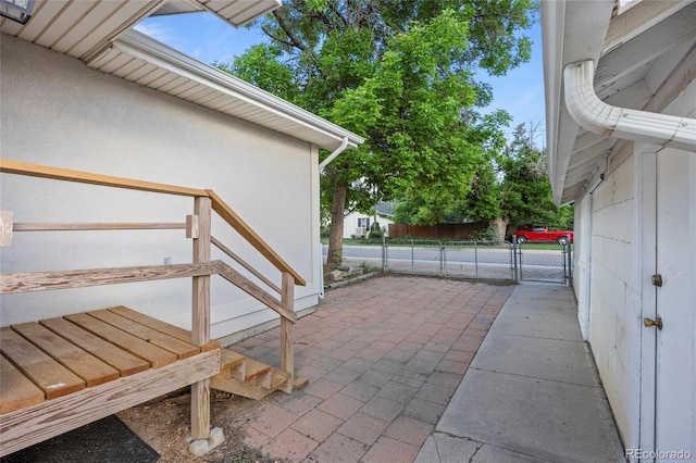 205 Beech St, Hudson, CO 80642 - view of patio with a gate