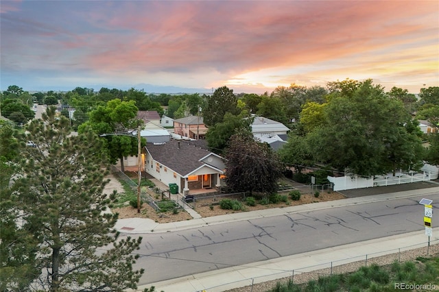205 Beech St, Hudson, CO 80642 - aerial view at dusk