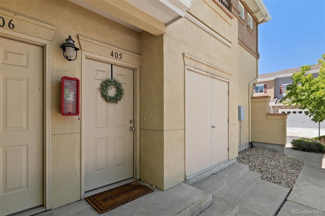837 E 98th Ave Unit 405, Thornton, CO 80229 - entrance to property with stucco siding