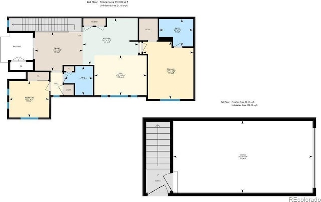 837 E 98th Ave Unit 405, Thornton, CO 80229 - view of home floor plan