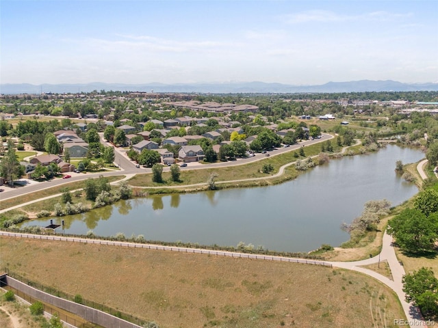 837 E 98th Ave Unit 405, Thornton, CO 80229 - bird's eye view of a water and mountain view
