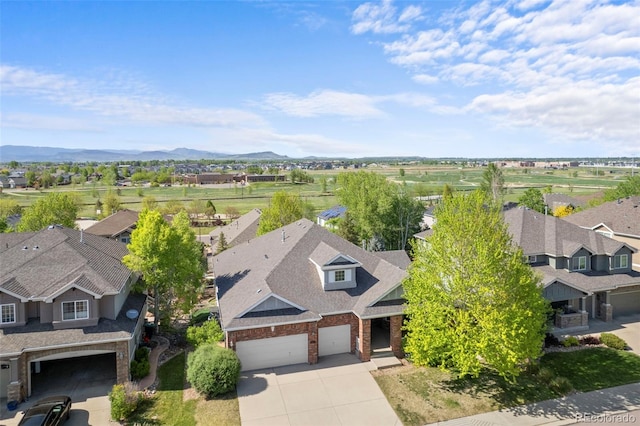 1513 Cannon Mountain Dr, Longmont, CO 80503 - aerial view of residential area with a mountain backdrop
