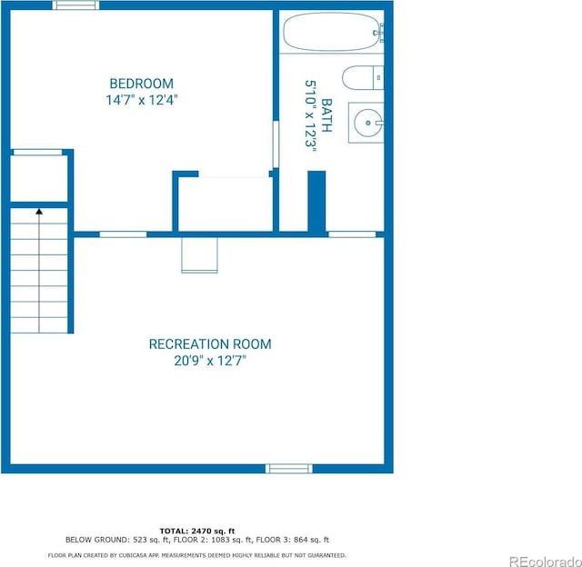10373 W 75th Ave, Arvada, CO 80005 - view of room layout