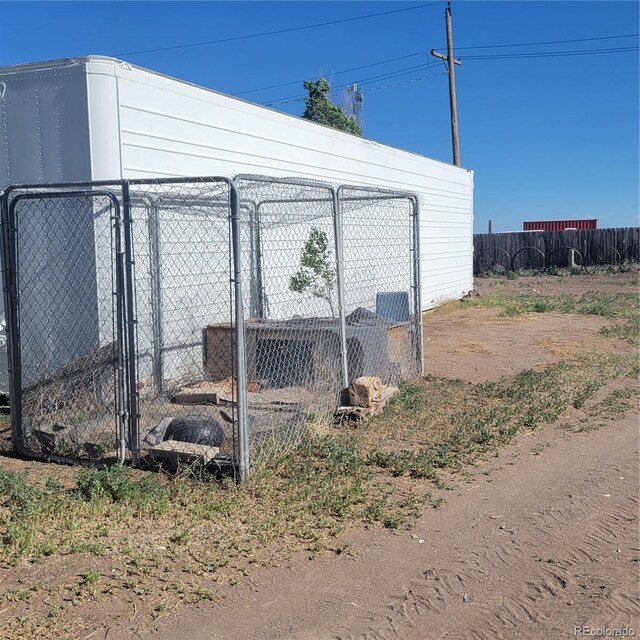 view of shed / structure