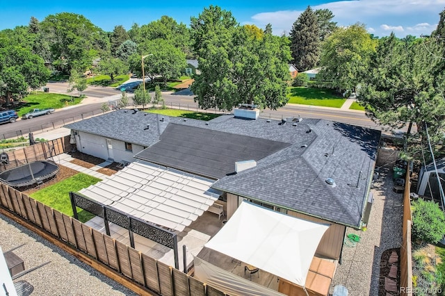 3695 E Dartmouth Ave, Denver, CO 80210 - aerial view of property and surrounding area