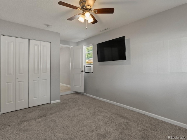 1785 Geneva St, Aurora, CO 80010 - unfurnished bedroom with carpet flooring, a closet, and a ceiling fan