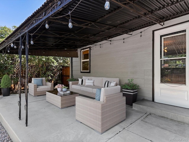 1785 Geneva St, Aurora, CO 80010 - view of patio / terrace with an outdoor hangout area