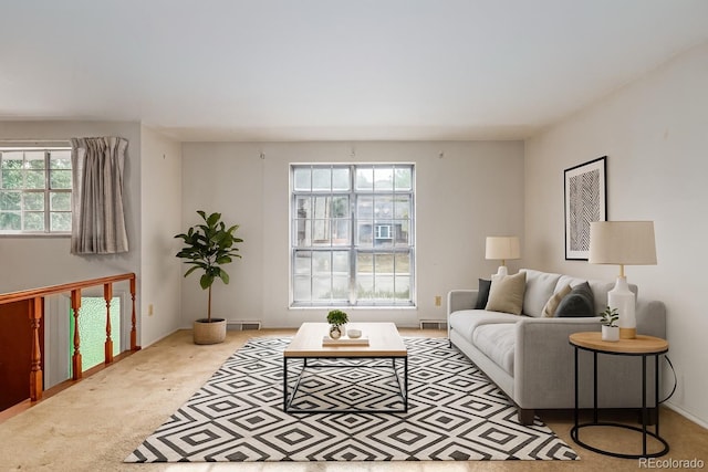 519 N Columbine St, Golden, CO 80403 - carpeted living area featuring plenty of natural light