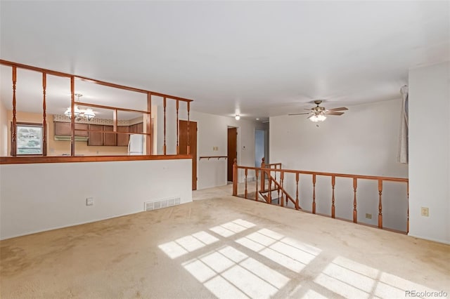 519 N Columbine St, Golden, CO 80403 - carpeted empty room featuring a ceiling fan