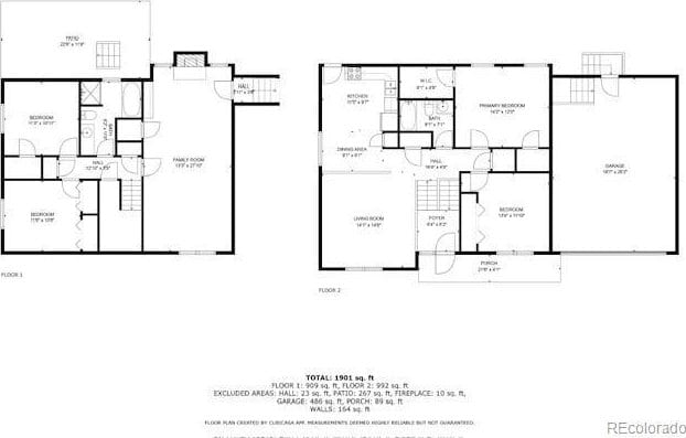 519 N Columbine St, Golden, CO 80403 - view of floor plan / room layout