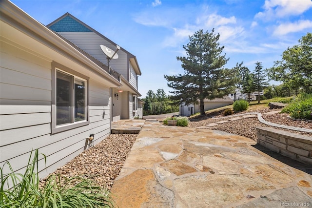 2357 Oak Ridge Rd, Sedalia, CO 80135 - view of yard featuring a patio area