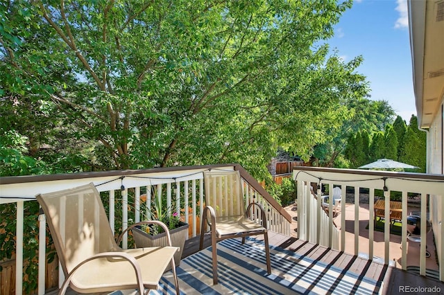 829 Sanctuary Cir, Longmont, CO 80504 - view of wooden deck