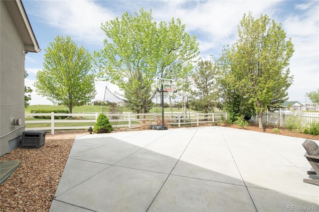 1510 S De Gaulle Cir, Aurora, CO 80018 - view of patio with fence and cooling unit